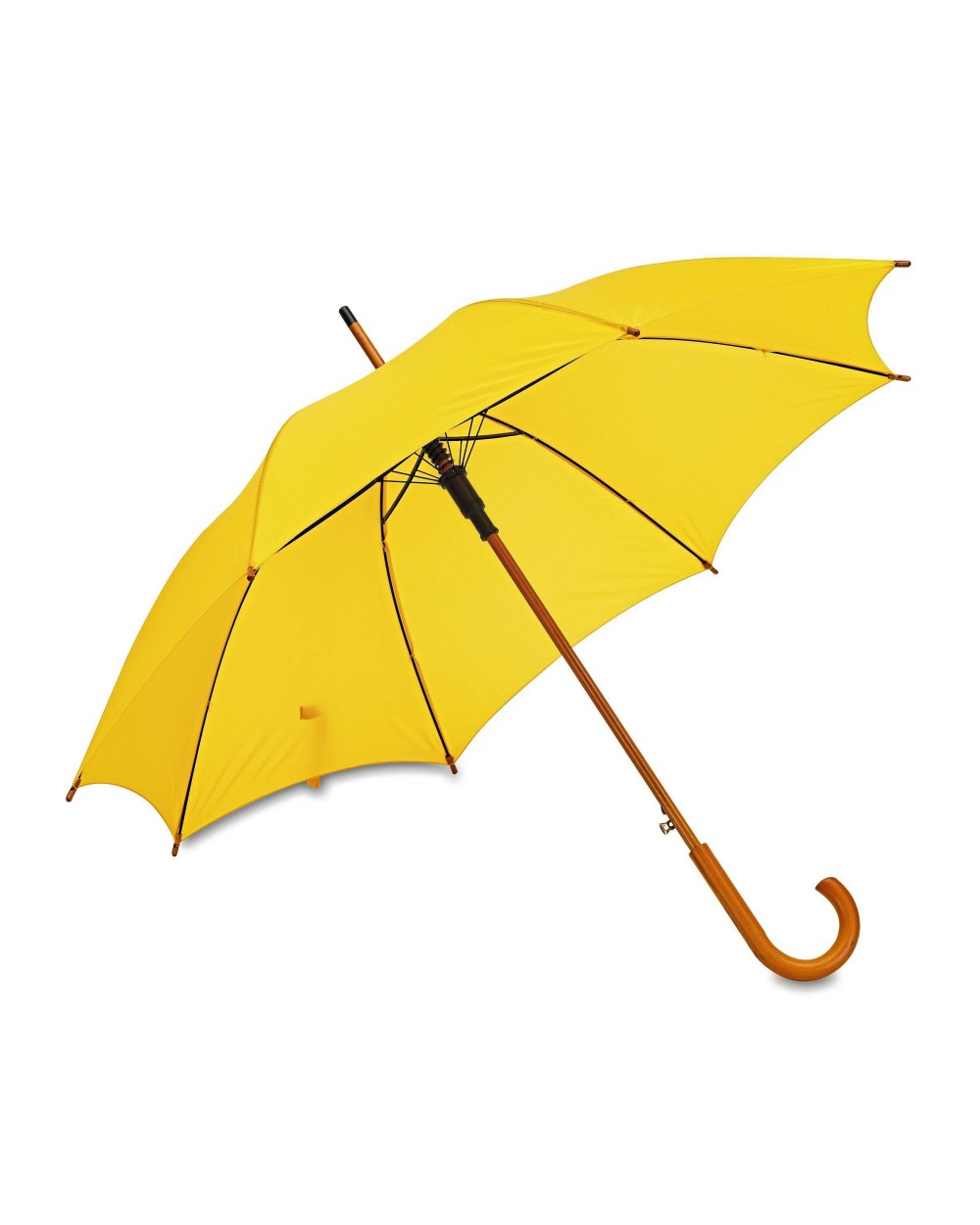 Parapluies personnalisable PRINTWEAR Automatic Umbrella With Wooden Handle Boogie