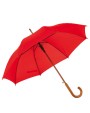Paraplu's PRINTWEAR Automatic Umbrella With Wooden Handle Boogie voor bedrukking &amp; borduring