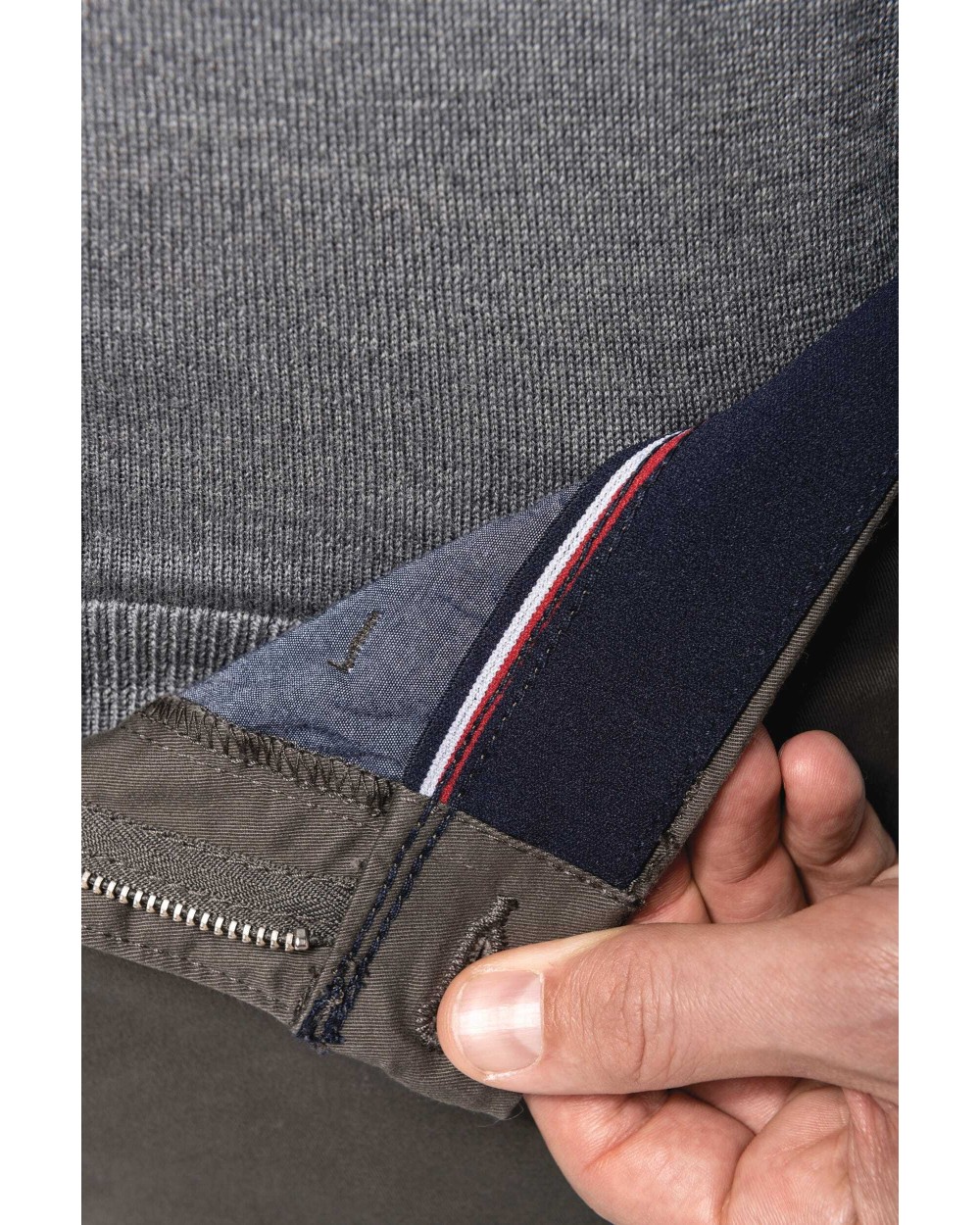 KARIBAN Premium-Chinohose Hosen personalisierbar