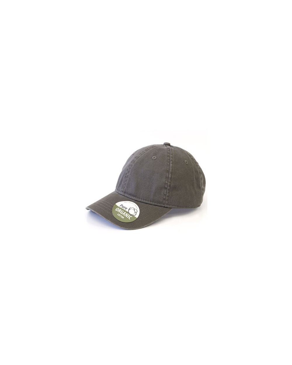 Petjes BRAIN WAVES Organic Cotton Cap Unstructured voor bedrukking &amp; borduring