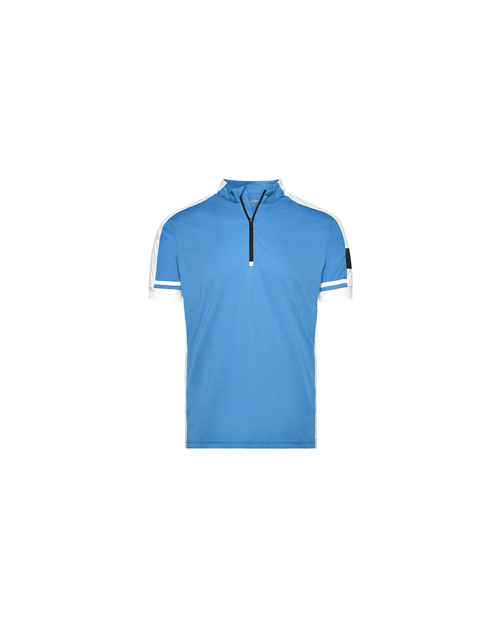JAMES & NICHOLSON Men´s Bike-T Half Zip T-Shirts personalisierbar
