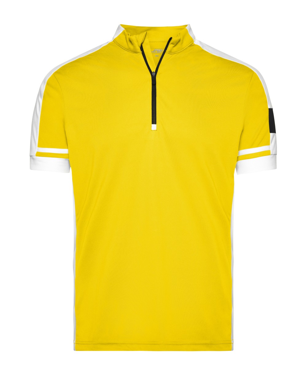 JAMES & NICHOLSON Men´s Bike-T Half Zip T-Shirts personalisierbar