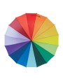 4DO Regenschirm regenbogenfarbig Regenschirme personalisierbar