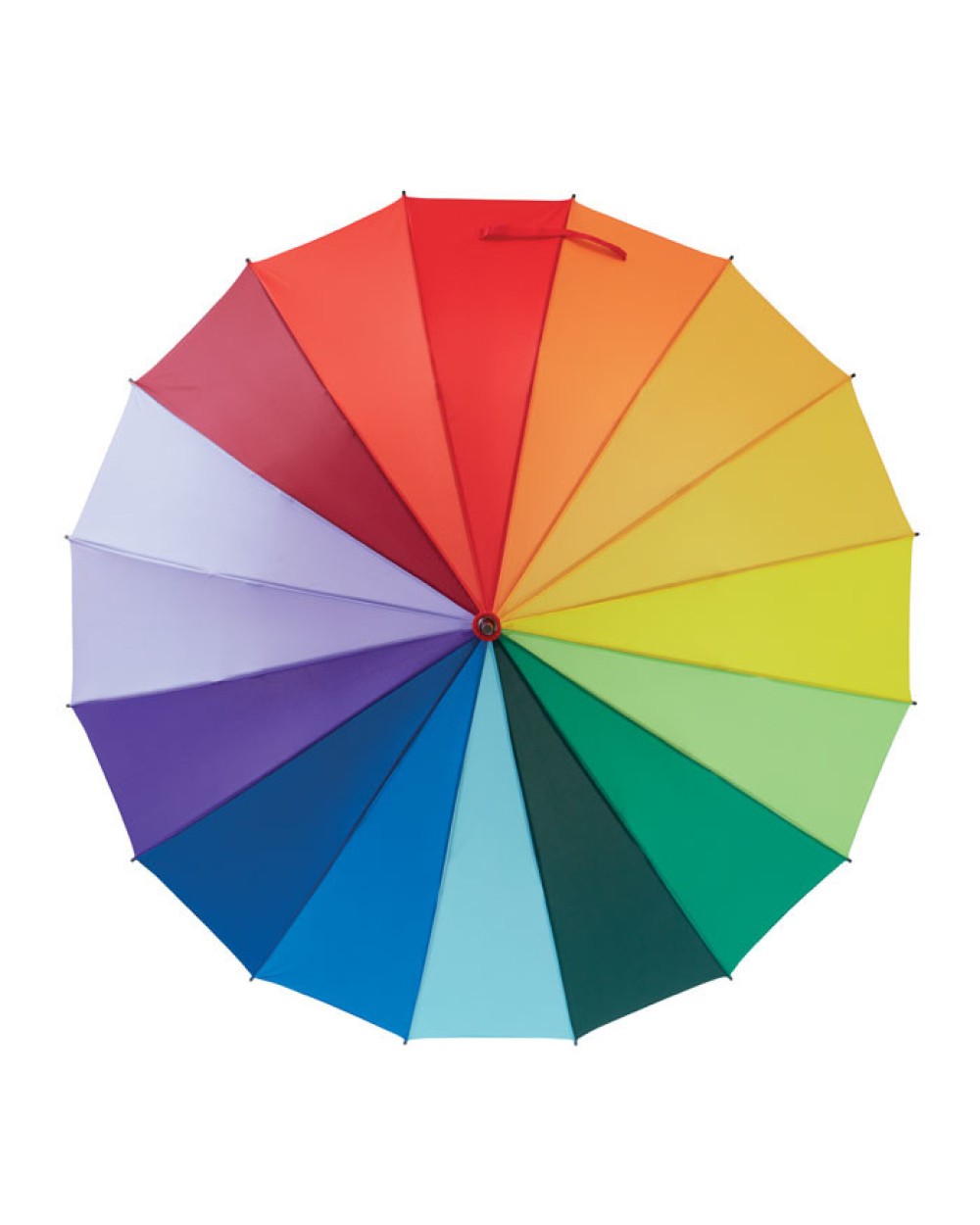 4DO Regenschirm regenbogenfarbig Regenschirme personalisierbar