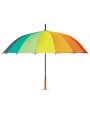 4DO Regenschirm regenbogenfarbig Regenschirme personalisierbar