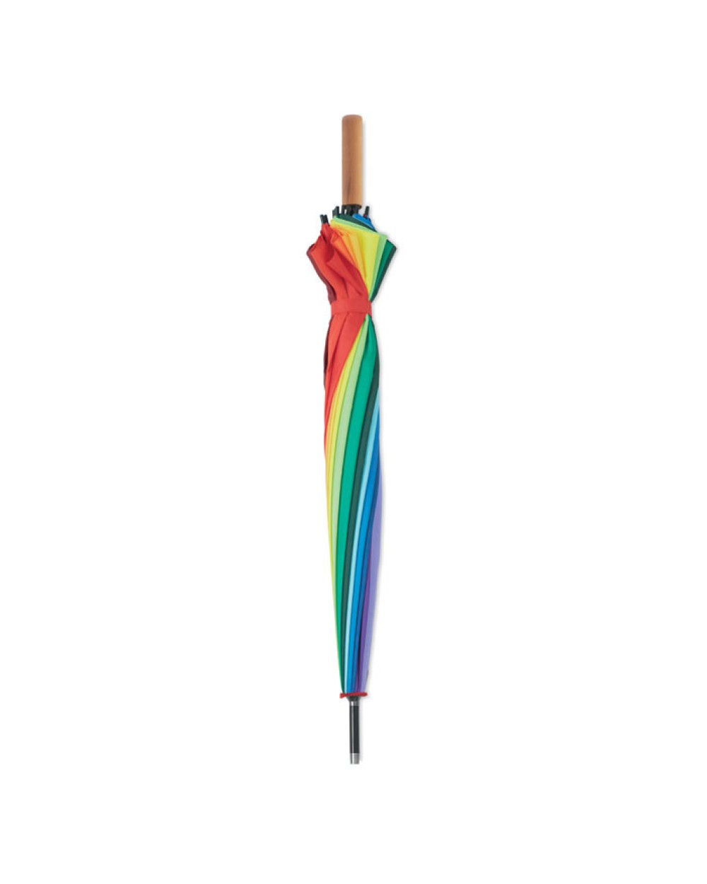 4DO Regenschirm regenbogenfarbig Regenschirme personalisierbar