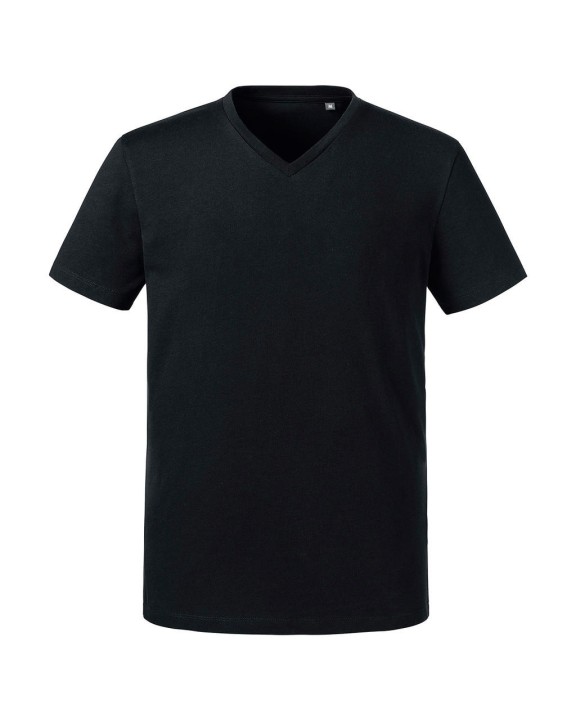 T-Shirts personnalisable RUSSELL MEN'S PURE ORGANIC V-NECK