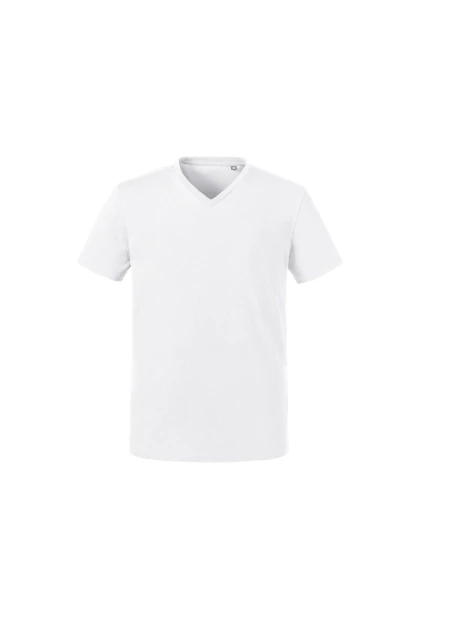 RUSSELL MEN'S PURE ORGANIC V-NECK /api/colors/7a92cd2d-10d2-40b4-928b-296bb7487506 personnalisable