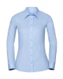Hemden RUSSELL Ladies' LS Tailored Coolmax® Shirt voor bedrukking &amp; borduring