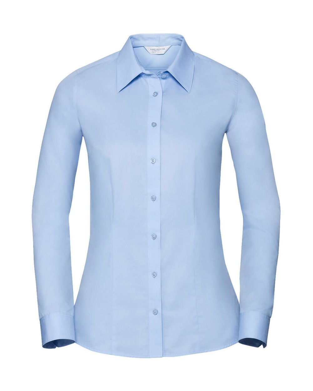 Hemden RUSSELL Ladies' LS Tailored Coolmax® Shirt voor bedrukking &amp; borduring