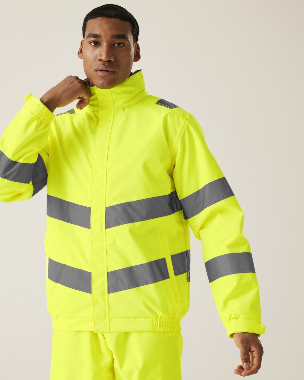 REGATTA HI-VIS PRO CONTRACT DOVER JACKET Jacken personalisierbar