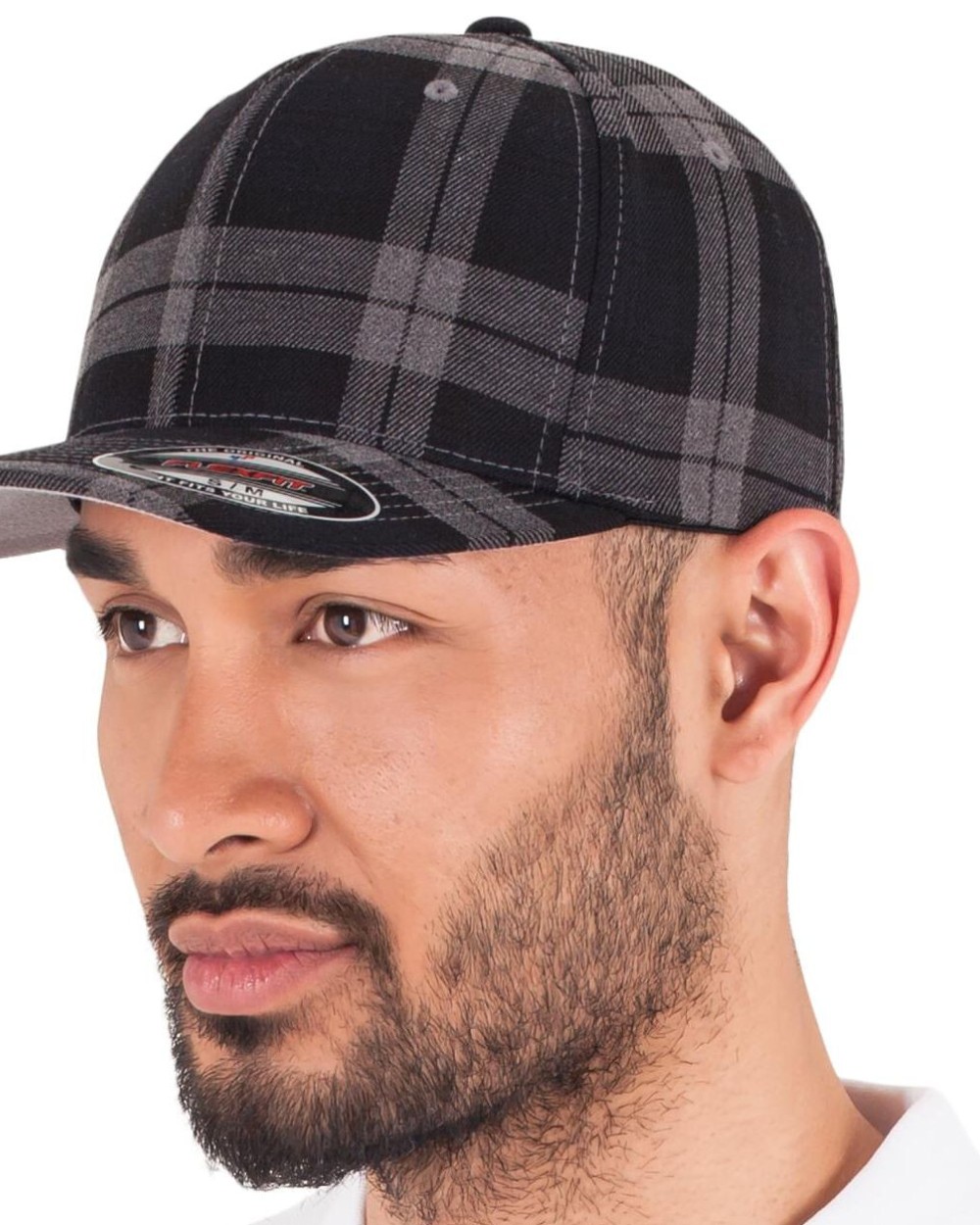 FLEXFIT FLEXFIT TARTAN PLAID Kappen personalisierbar