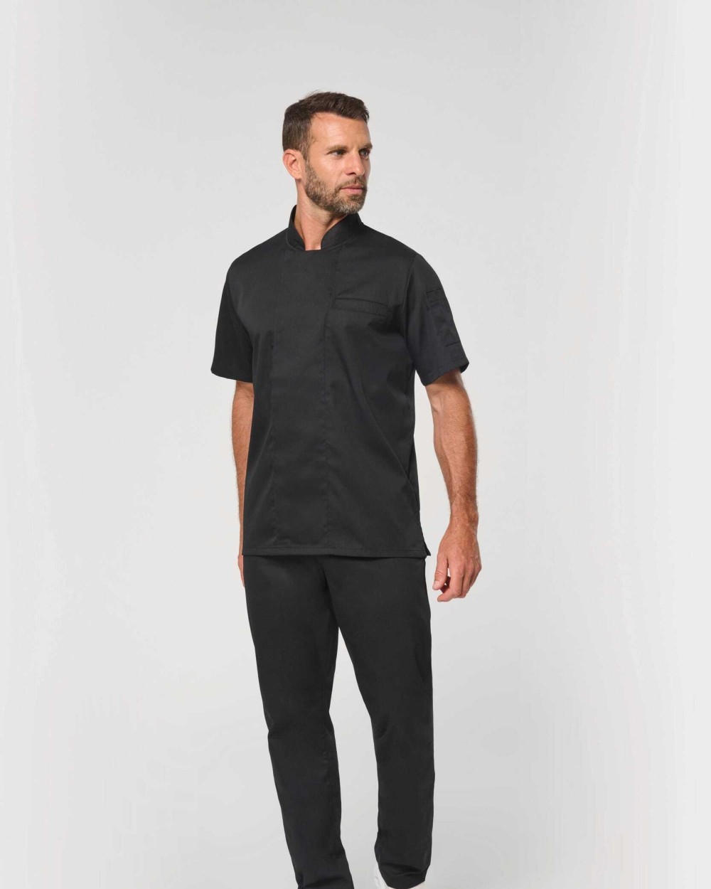 Vestes personnalisable WK. DESIGNED TO WORK Veste de cuisine écoresponsable et respirante manches courtes unisexe