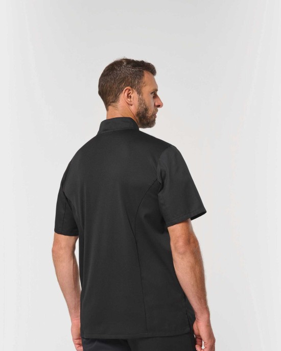 Vestes personnalisable Wk. Designed To Work Veste de cuisine écoresponsable et respirante manches courtes unisexe