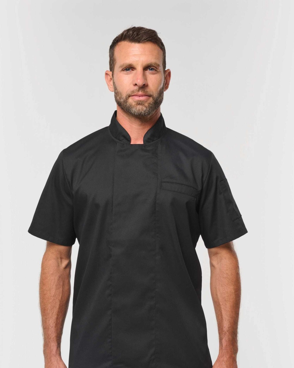 Vestes personnalisable WK. DESIGNED TO WORK Veste de cuisine écoresponsable et respirante manches courtes unisexe