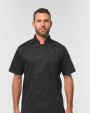 Vestes personnalisable Wk. Designed To Work Veste de cuisine écoresponsable et respirante manches courtes unisexe