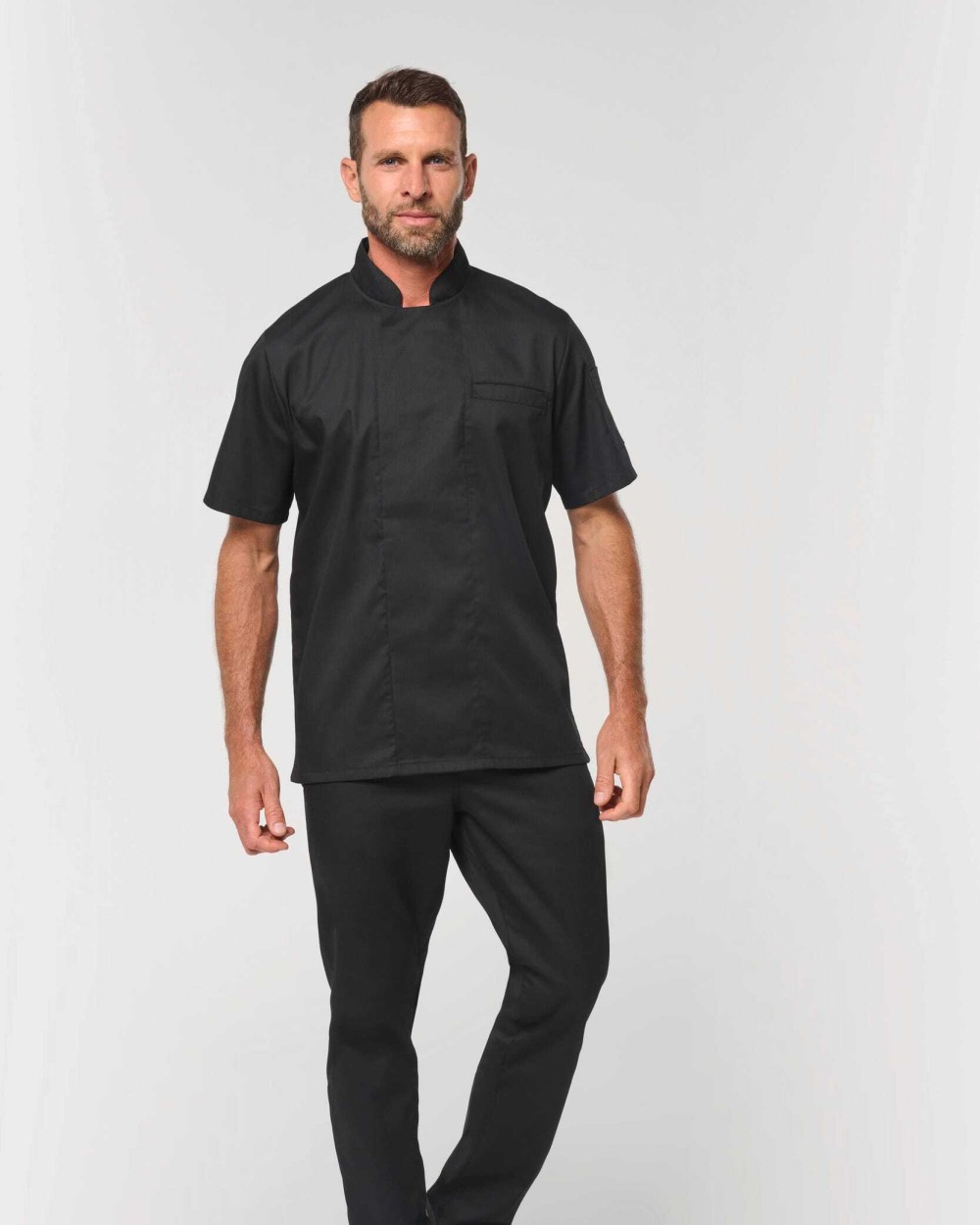 Vestes personnalisable WK. DESIGNED TO WORK Veste de cuisine écoresponsable et respirante manches courtes unisexe