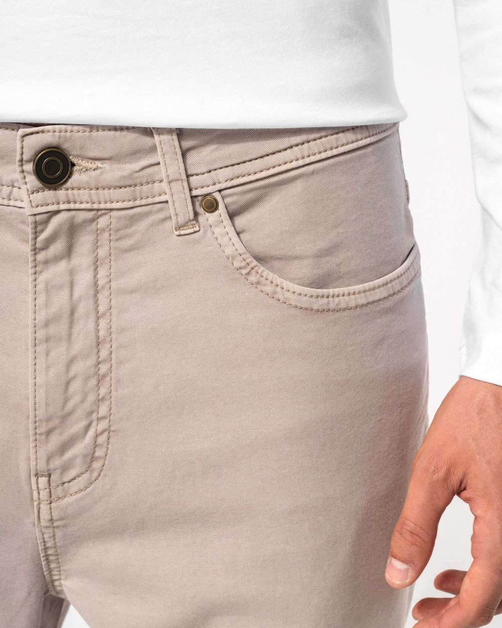 Pantalons personnalisable KARIBAN Pantalon 5 poches homme