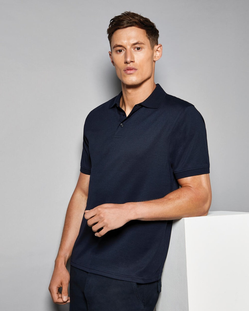 Polo's KUSTOM KIT Regular Fit Superwash® 60º Jersey Polo voor bedrukking &amp; borduring