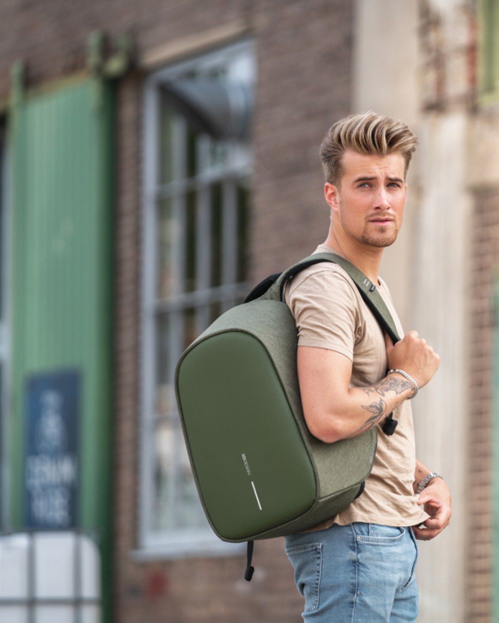 Tassen & Zakken 4DO Bobby Hero Regular, anti-diefstal rugzak voor bedrukking &amp; borduring