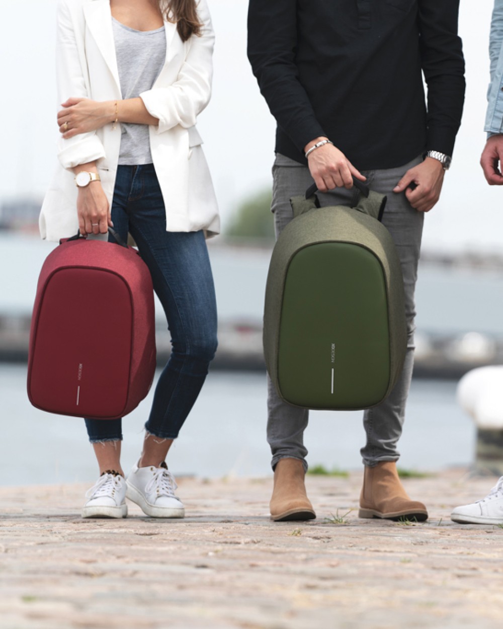 Tassen & Zakken 4DO Bobby Hero Regular, anti-diefstal rugzak voor bedrukking &amp; borduring