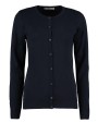 KUSTOM KIT Women's Classic Fit Arundel Crew Neck Cardigan Pullovers personalisierbar