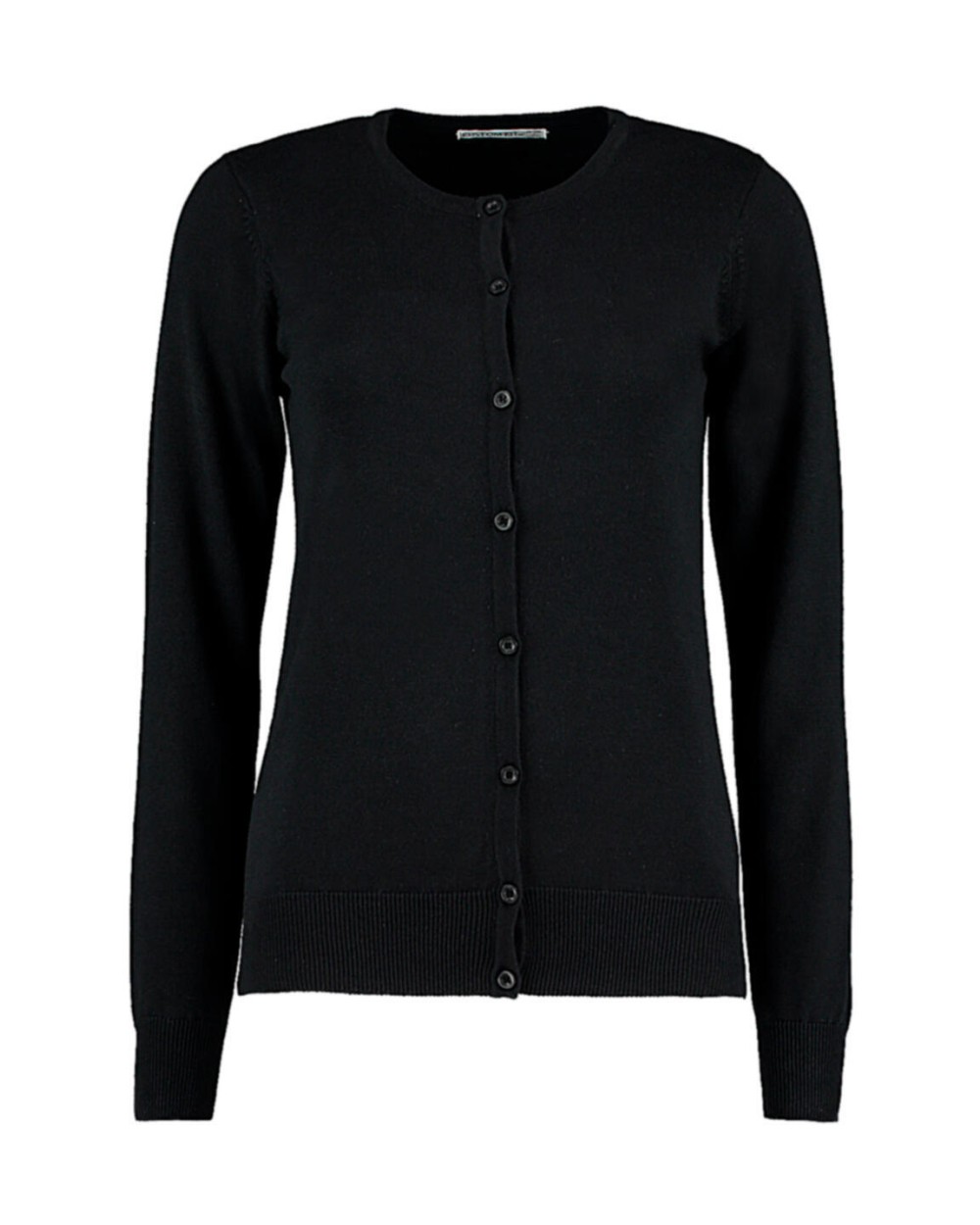 Truien KUSTOM KIT Women's Classic Fit Arundel Crew Neck Cardigan voor bedrukking &amp; borduring