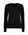 Pulls personnalisable KUSTOM KIT Women's Classic Fit Arundel Crew Neck Cardigan
