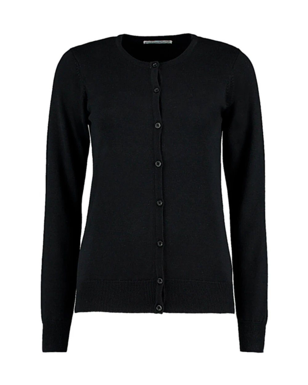 Truien KUSTOM KIT Women's Classic Fit Arundel Crew Neck Cardigan voor bedrukking &amp; borduring