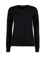 KUSTOM KIT Women's Classic Fit Arundel Crew Neck Cardigan Pullovers personalisierbar