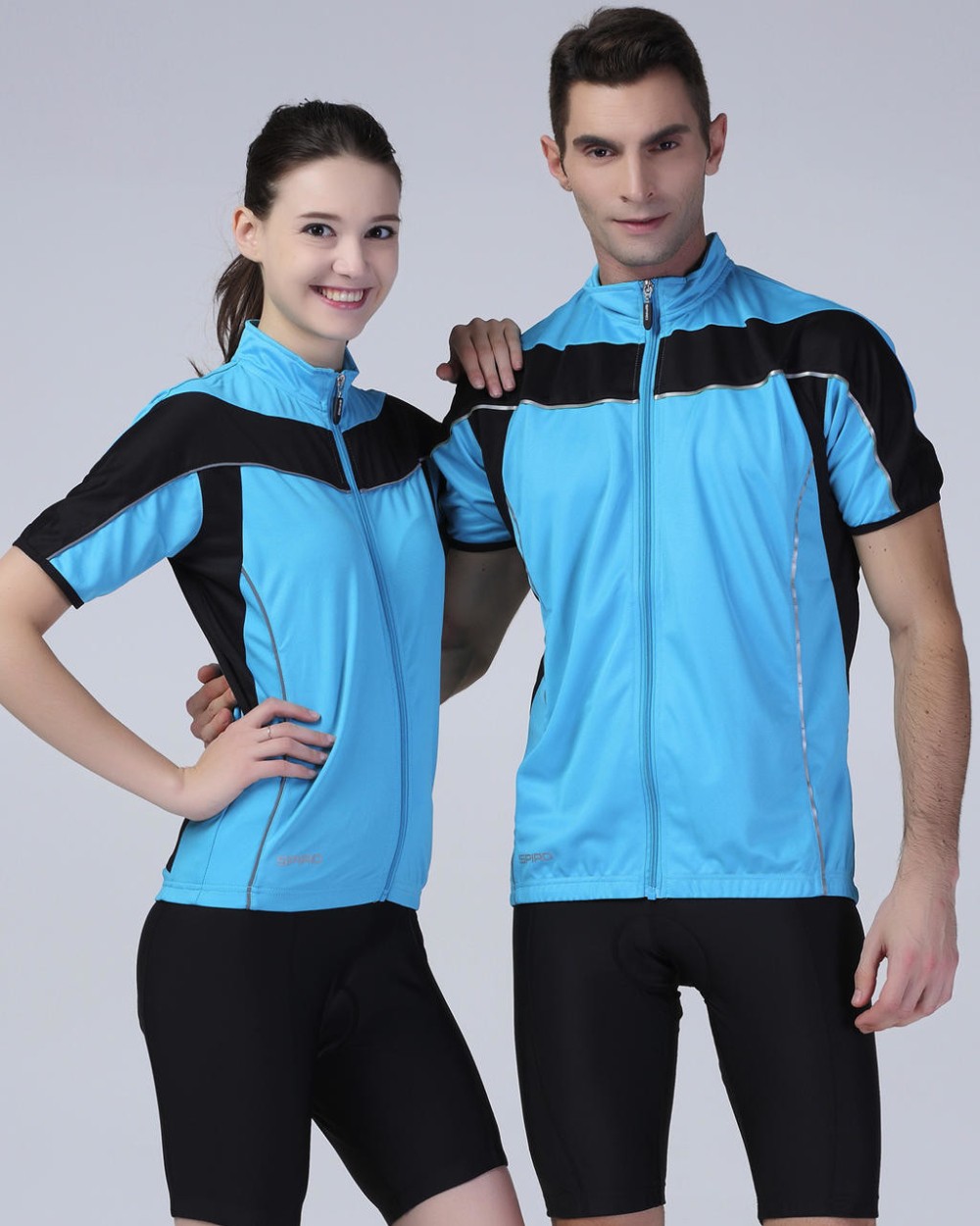 T-shirts SPIRO Bike Full Zip Top voor bedrukking &amp; borduring