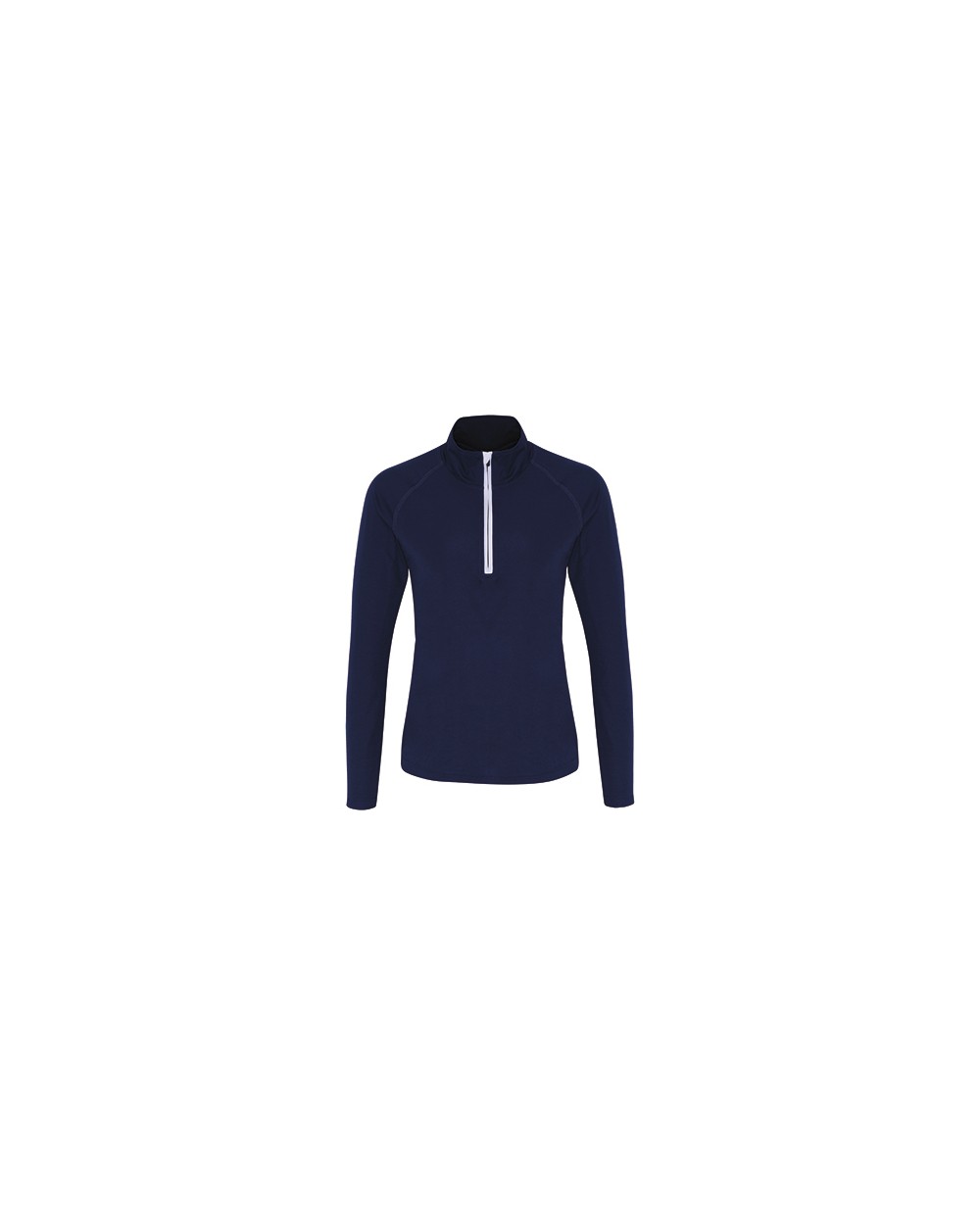 TRIDRI Women´s Long Sleeve Performance ¼ Zip T-Shirts personalisierbar