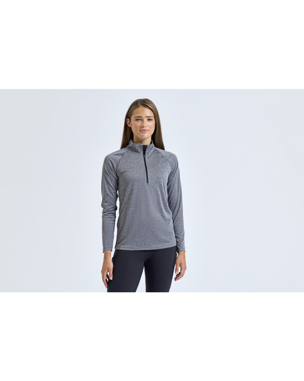 T-Shirts personnalisable TRIDRI Women´s Long Sleeve Performance ¼ Zip