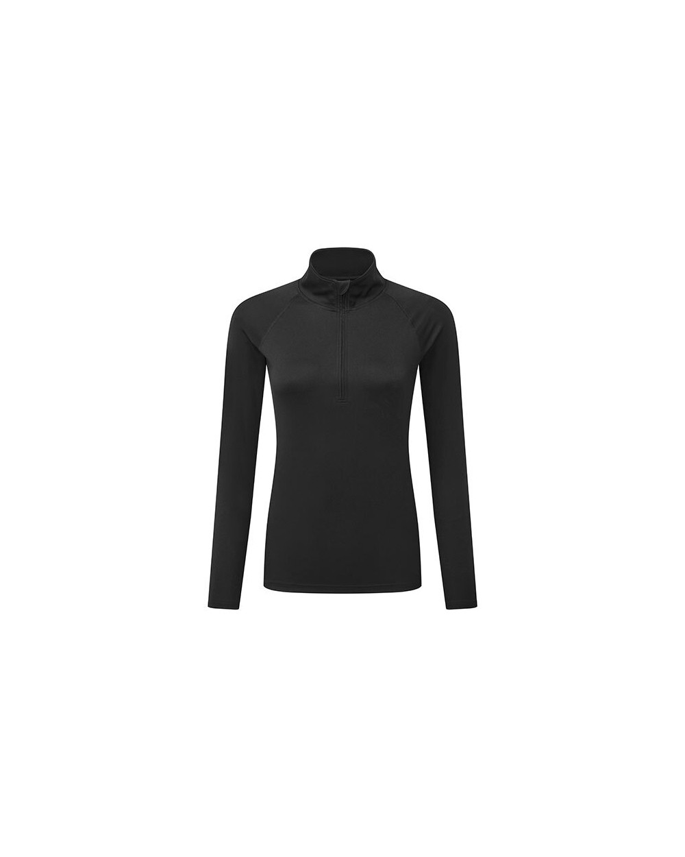 TRIDRI Women´s Long Sleeve Performance ¼ Zip T-Shirts personalisierbar