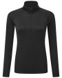 T-shirts TRIDRI Women´s Long Sleeve Performance ¼ Zip voor bedrukking &amp; borduring