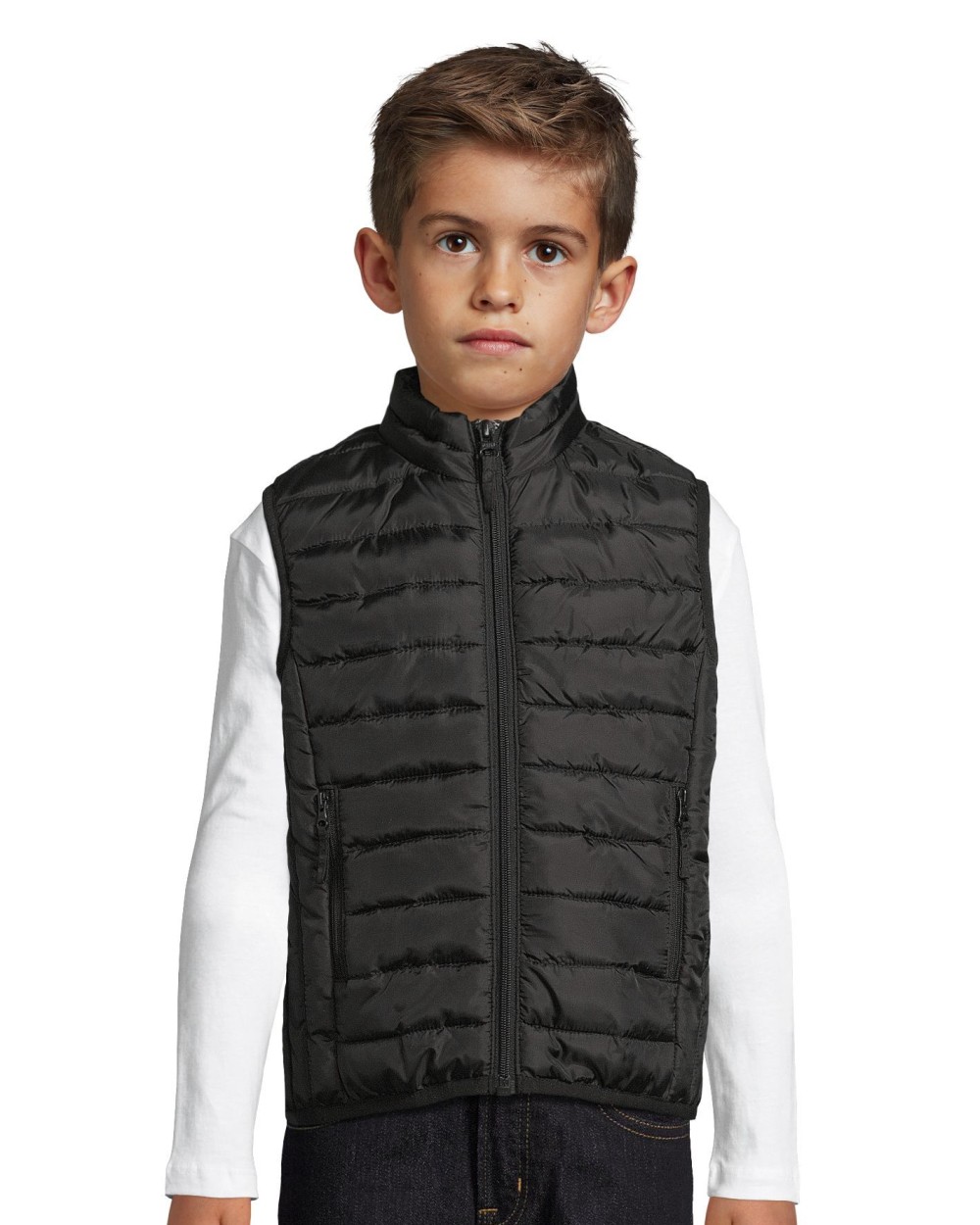 SOL'S Kids´ Stream Bodywarmer Jacken personalisierbar