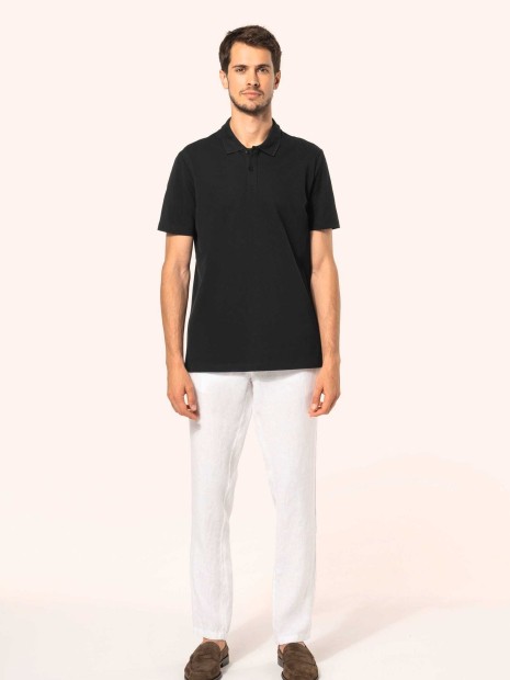Polos à personnaliser KARIBAN Polo Supima® manches courtes homme 