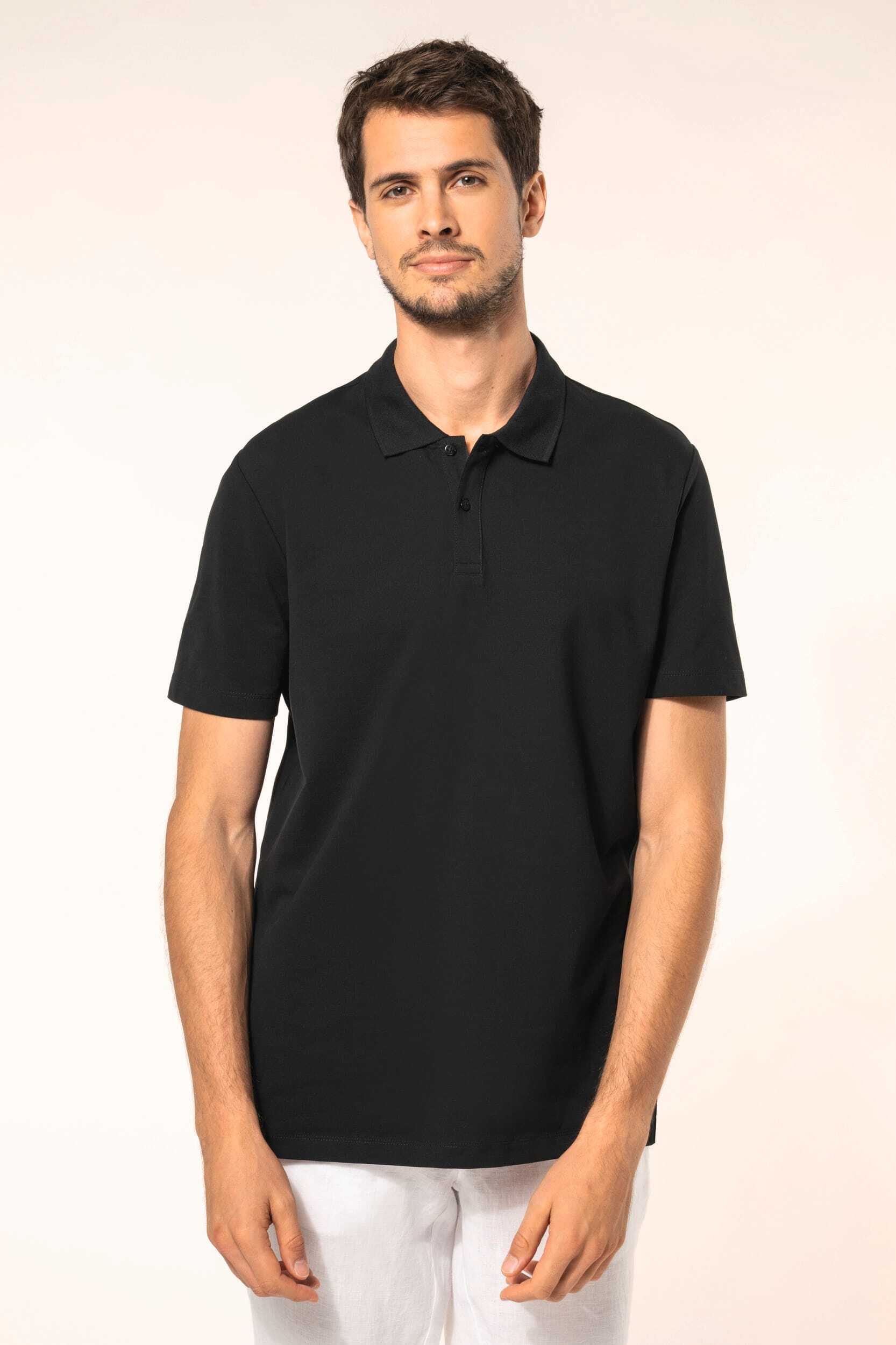 Polos personnalisable KARIBAN Polo Supima® manches courtes homme