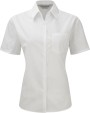 RUSSELL Ladies' Ss Polycotton Popelinehemd Hemden personalisierbar
