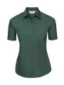 RUSSELL Chemise femme popeline polycoton manches courtes /api/colors/703c36ed-7cf8-4ab1-a432-f578ca5c6bbd personnalisable