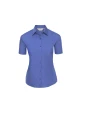 Hemden RUSSELL Ladies' Ss Polycotton Poplin Shirt voor bedrukking &amp; borduring
