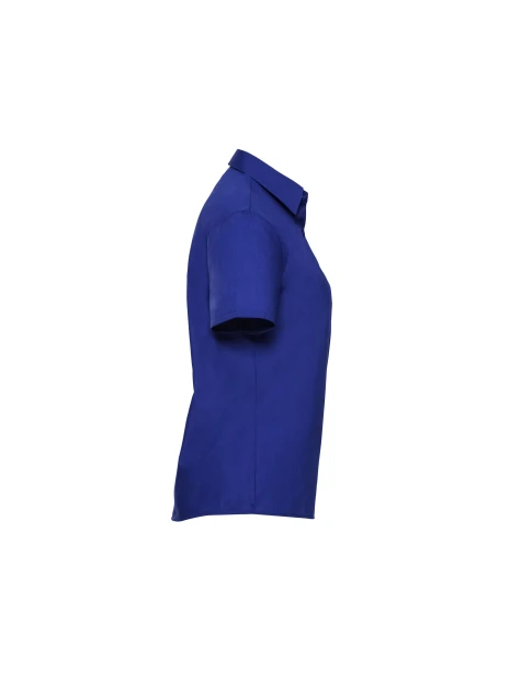 RUSSELL Chemise femme popeline polycoton manches courtes /api/colors/faa09971-d6a0-46cd-b5b3-d674b3aba32b personnalisable