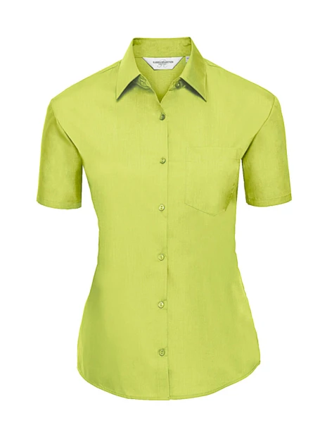 RUSSELL Chemise femme popeline polycoton manches courtes /api/colors/8facb4b8-f974-4489-9f35-f89e0fd34bf7 personnalisable
