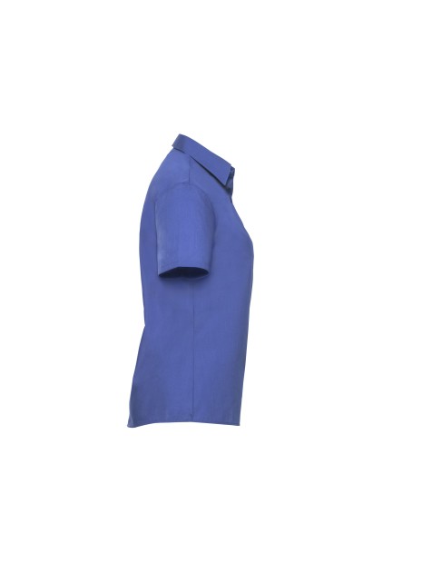 RUSSELL Chemise femme popeline polycoton manches courtes /api/colors/57fb13c0-ca1a-4193-b74d-f389fb93dfcd personnalisable
