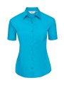 RUSSELL Chemise femme popeline polycoton manches courtes /api/colors/9f91f274-6e02-4e3d-a4b6-e9a3217c575e personnalisable