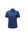 RUSSELL Chemise femme popeline polycoton manches courtes /api/colors/faa09971-d6a0-46cd-b5b3-d674b3aba32b personnalisable