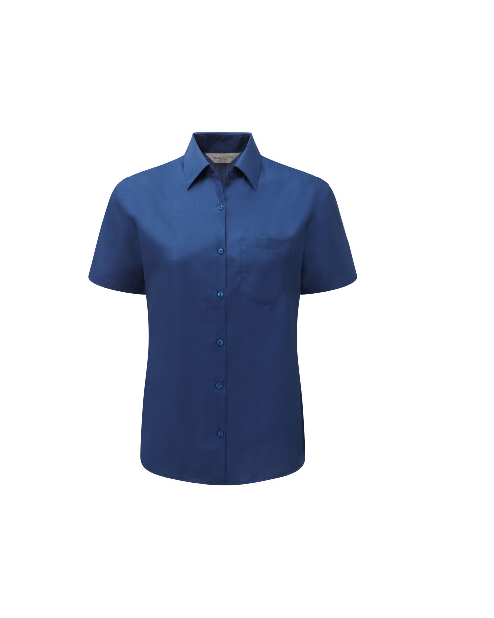Hemden RUSSELL Ladies' Ss Polycotton Poplin Shirt voor bedrukking &amp; borduring