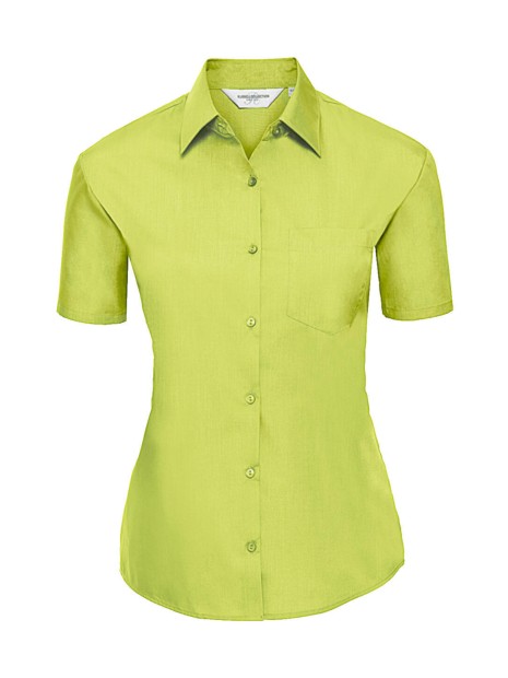 RUSSELL Chemise femme popeline polycoton manches courtes /api/colors/8facb4b8-f974-4489-9f35-f89e0fd34bf7 personnalisable