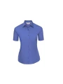 RUSSELL Chemise femme popeline polycoton manches courtes /api/colors/57fb13c0-ca1a-4193-b74d-f389fb93dfcd personnalisable