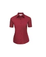 Hemden RUSSELL Ladies' Ss Polycotton Poplin Shirt voor bedrukking &amp; borduring